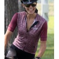 SOSIO Radtrikot Damen kurzarm pflaume violett (E21-4110)