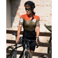 GORDONA Radtrikot Damen kurzarm schwarz/olivgrün/rot (E21-4120) GORDONA Radtrikot Damen kurzarm schwarz/olivgrün/rot (E21-4120)