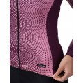 ALE CIRCUS LADY Radtrikot Damen langarm dunkel violett/rosa