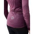 ALE CIRCUS LADY Radtrikot Damen langarm dunkel violett/rosa
