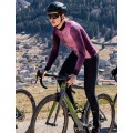 ALE CIRCUS LADY Radtrikot Damen langarm dunkel violett/rosa