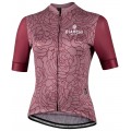 SOSIO Radtrikot Damen kurzarm pflaume violett (E21-4110)