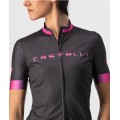 GRADIENT Radtrikot Damen kurzarm schwarz (light black) GRADIENT Radtrikot Damen kurzarm schwarz (light black)