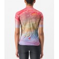 MARMO Radtrikot Damen kurzarm pink-lila (multicolor violet mist)