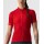 Promessa Jacquard Radtrikot Damen kurzarm rot