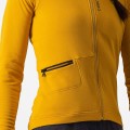 UNLIMITED TRAIL Gravel Damen Radtrikot langarm gelb (goldenrod/dark gray)