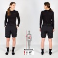 WMS HUMMVEE II Damen Bike Shorts schwarz (E6106BK)