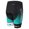 DASH LADY Radhose Damen kurz schwarz/türkis (900240) DASH LADY Radhose Damen kurz schwarz/türkis (900240)