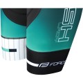 DASH LADY Radhose Damen kurz schwarz/türkis (900240) DASH LADY Radhose Damen kurz schwarz/türkis (900240)