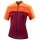 Lady Country Jersey MTB Trikot Damen kurzarm bordeaux rot/orange (E21-4110)