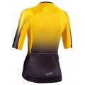 New Lady Ergo Fit Radtrikot Damen kurzarm schwarz/gelb (E22-4009)