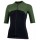New Sun Block Lady Radtrikot Damen kurzarm schwarz/dunkelgrün (E22-4420)