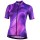 New Turin 2006 Radtrikot Damen kurzarm blau/lila (E22-4250)