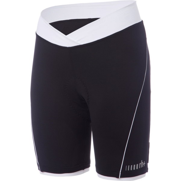 Pista W Radhose Damen kurz schwarz/weiß