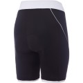 Pista W Radhose Damen kurz schwarz/weiß Pista W Radhose Damen kurz schwarz/weiß