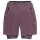 ALTISSIMI Damen Bike Shorts mit Innenhose pflaume (blackberry)