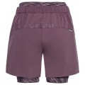 ALTISSIMI Damen Bike Shorts mit Innenhose pflaume (blackberry)