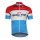 2017-2018 QUICK-STEP FLOORS Champion von Luxemburg Radtrikot Kurzarm Radtrikot De