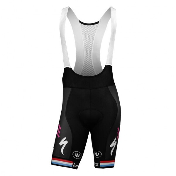 2017-2018 QUICK-STEP FLOORS Champion von Luxemburg Kurz Trägerhose Radtrikot De
