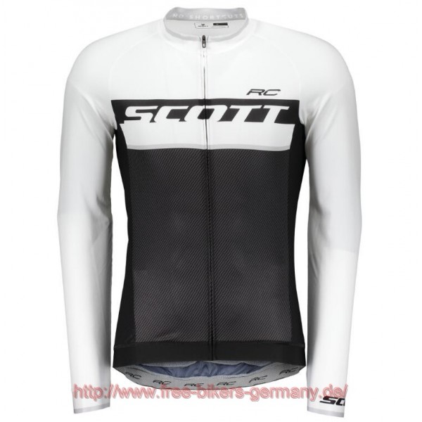 2018 Scott RC PRO Weiß Fahrradtrikot Langarm Radtrikot De 2018 Scott RC PRO Weiß Fahrradtrikot Langarm Radtrikot De