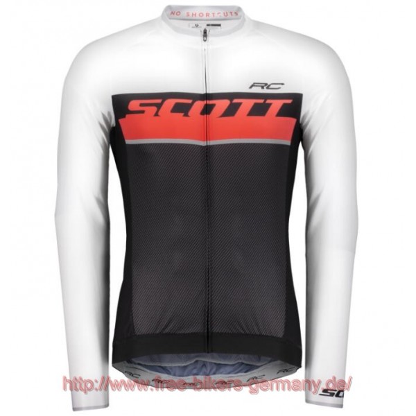 2018 Scott RC PRO fiery rot Fahrradtrikot Langarm Radtrikot De 2018 Scott RC PRO fiery rot Fahrradtrikot Langarm Radtrikot De