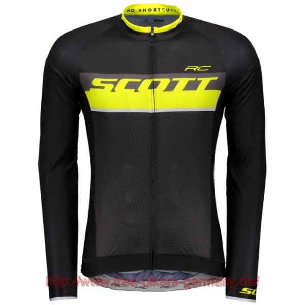 2018 Scott RC PRO sulphur gelb Fahrradtrikot Langarm Radtrikot De 2018 Scott RC PRO sulphur gelb Fahrradtrikot Langarm Radtrikot De