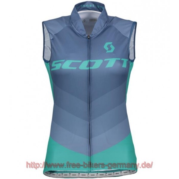 2018 Scott RC PRO ensign blau Damen ärmelloses Trikot Radtrikot De 2018 Scott RC PRO ensign blau Damen ärmelloses Trikot Radtrikot De