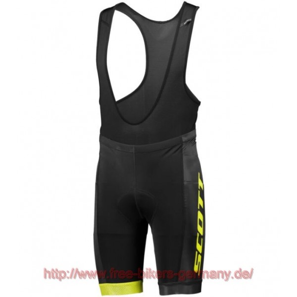 2018 Scott RC TEAM sulphur gelb Kurz Trägerhose Radtrikot De 2018 Scott RC TEAM sulphur gelb Kurz Trägerhose Radtrikot De
