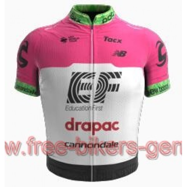 Cannondale Education First-Drapac 2018 roze Fahrradbekleidung Radtrikot Satz Kurzarm Radtrikot De Cannondale Education First-Drapac 2018 roze Fahrradbekleidung Radtrikot Satz Kurzarm Radtrikot De