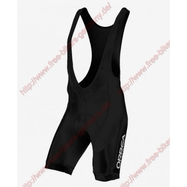 Radsport 2018 Orbea Factory Team Skoda schwarz Trägerhosen Set Radtrikot De