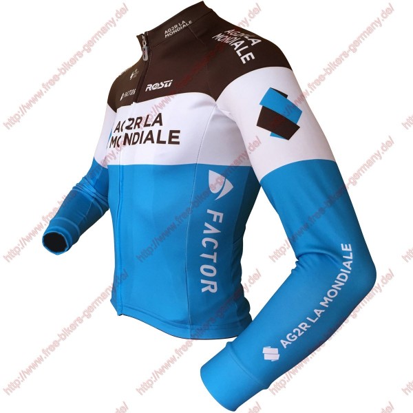 Radsport Ag2r La Mondiale 2018 Trikot Langarm Radtrikot De