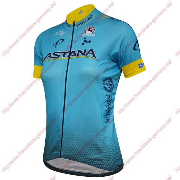 Radsport Astana 2018 Damen Trikot Kurzarm Radtrikot De