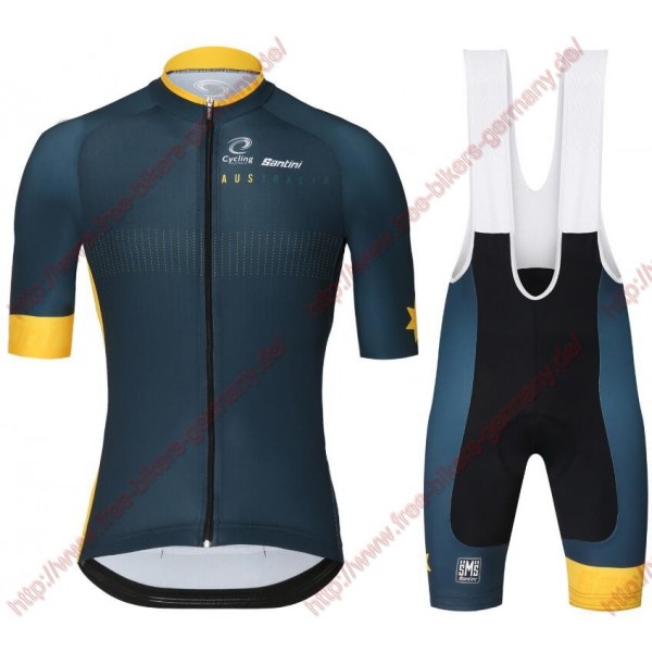 Radsport TEAM AUSTRALIA 2018 CA Radbekleidung Satz Trikot Kurzarm+Trägerh Radtrikot De Radsport TEAM AUSTRALIA 2018 CA Radbekleidung Satz Trikot Kurzarm+Trägerh Radtrikot De