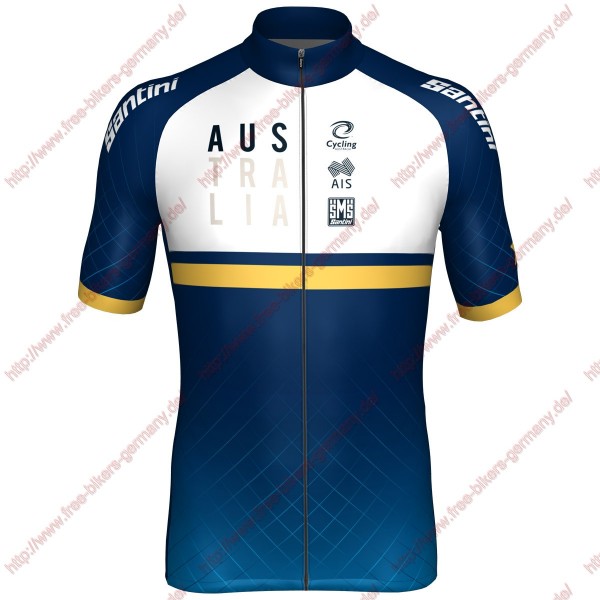 Radsport Australia national team 2018 Trikot Kurzarm Radtrikot De Radsport Australia national team 2018 Trikot Kurzarm Radtrikot De