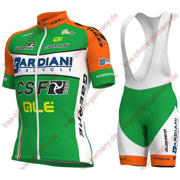 Radsport BARDIANI CSF 2018 Radbekleidung Satz Trikot Kurzarm+Trägerh Radtrikot De