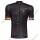 Radsport Bioracer Van Vlaanderen schwarz 2018 Trikot Kurzarm Radtrikot De