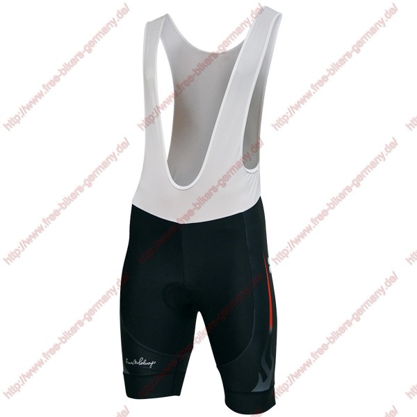 Radsport Colnago Master Pissei schwarz Rot Trägerhosen Set Radtrikot De