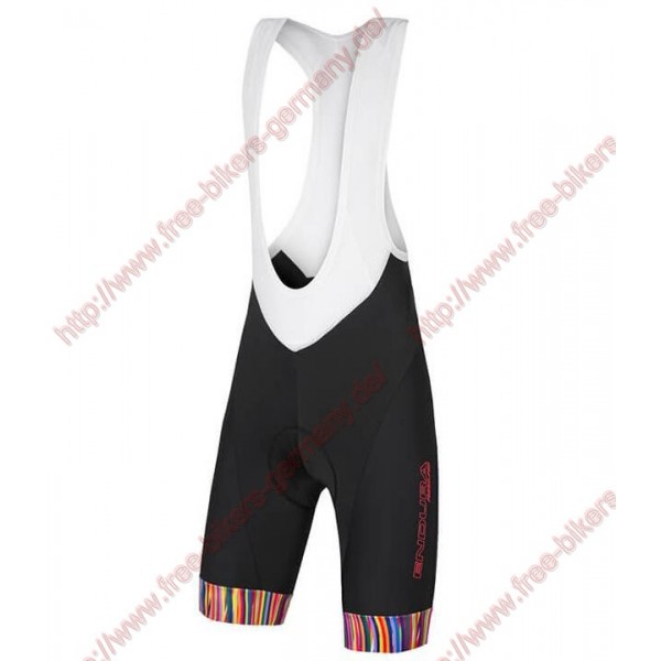 Radsport ENDURA Graphics Pinstripe Trägerhosen Set Radtrikot De