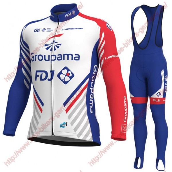 Radsport Groupama Fdj 2018 Pro Fahrradbekleidung Trikot Langarm+Lang Tr Radtrikot De