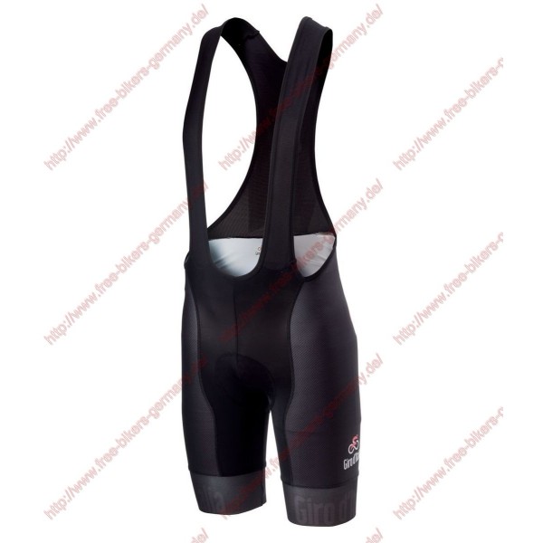 Radsport Giro d'Italia 2018 schwarz Trägerhosen Set Radtrikot De