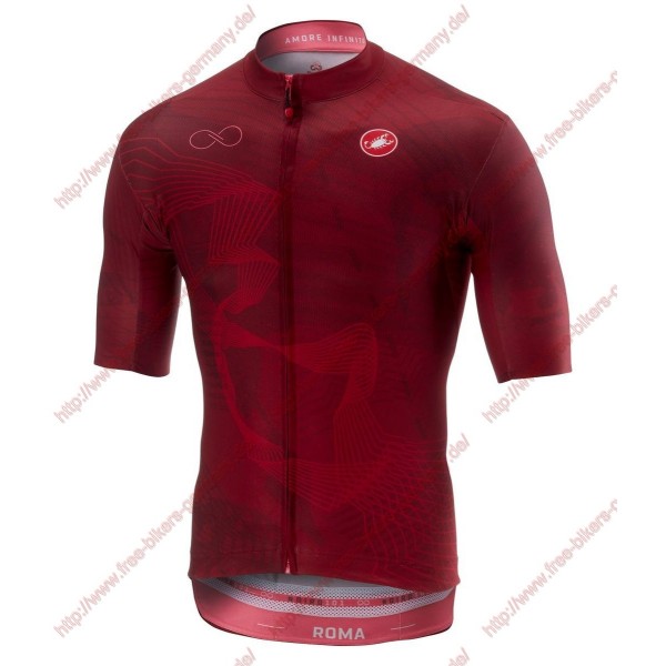 Radsport Giro d'Italia 2018 Roma Trikot Kurzarm Radtrikot De