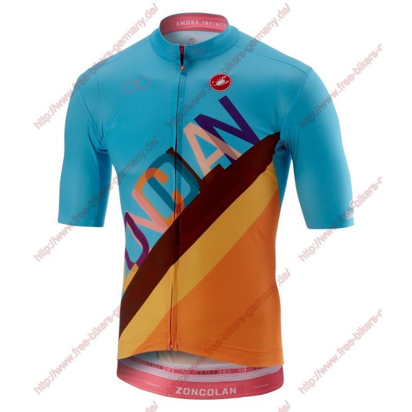 Radsport Giro d'Italia 2018 Zoncolan Trikot Kurzarm Radtrikot De