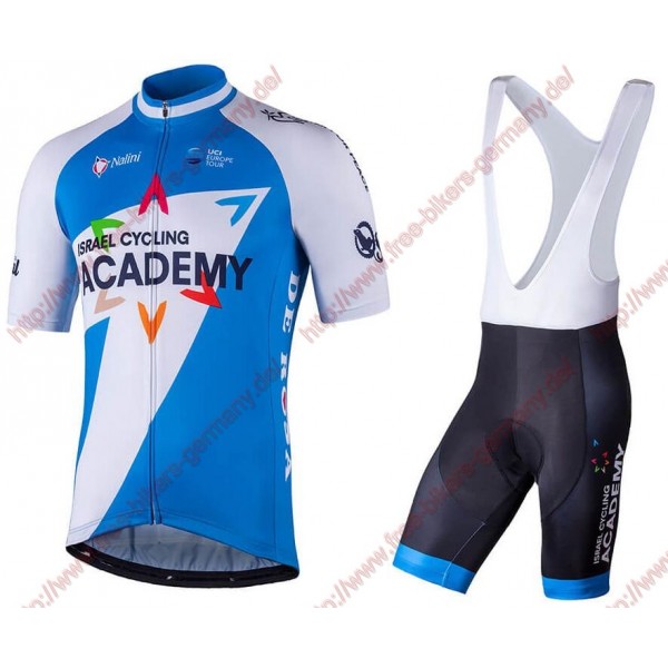 Radsport ISRAEL CYCLING ACADEMY 2018 Radbekleidung Satz Trikot Kurzarm+Trägerh Radtrikot De