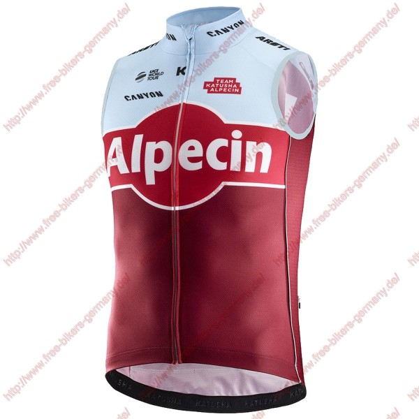 Radsport Katusha Alpecin 2018 Windstopper ärmelloses Trikot Kurz Radtrikot De Radsport Katusha Alpecin 2018 Windstopper ärmelloses Trikot Kurz Radtrikot De