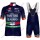 Radsport Nippo-Vini Fantini-Europa Ovini 2018 Radbekleidung Satz Trikot Kurzarm+Trägerh Radtrikot De