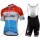 Radsport Quick Step Floors 2018 Luxembourg Champion Radbekleidung Satz Trikot Kurzarm+Trägerh Radtrikot De