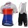 Radsport Quick Step Floors 2018 Czech champion Radbekleidung Satz Trikot Kurzarm+Trägerh Radtrikot De