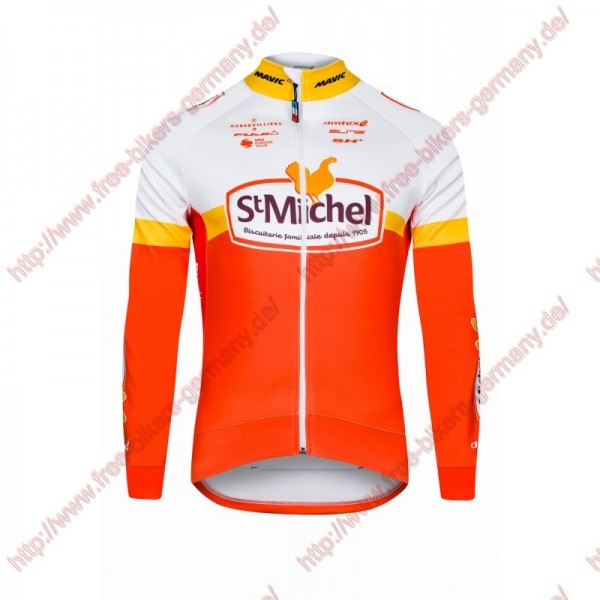 Radsport SAINT MICHEL AUBER 93 Trikot Langarm Radtrikot De
