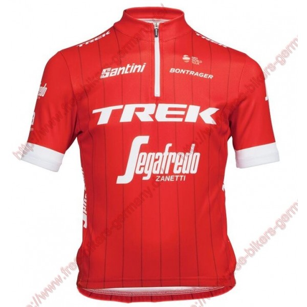 Radsport TREK-SEGAFREDO 2018 Kinder Trikot Kurzarm Radtrikot De
