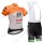 Cannondale Drapac Orange Radbekleidung Satz Trikot Kurzarm+Trägerhosen  Radtrikot De